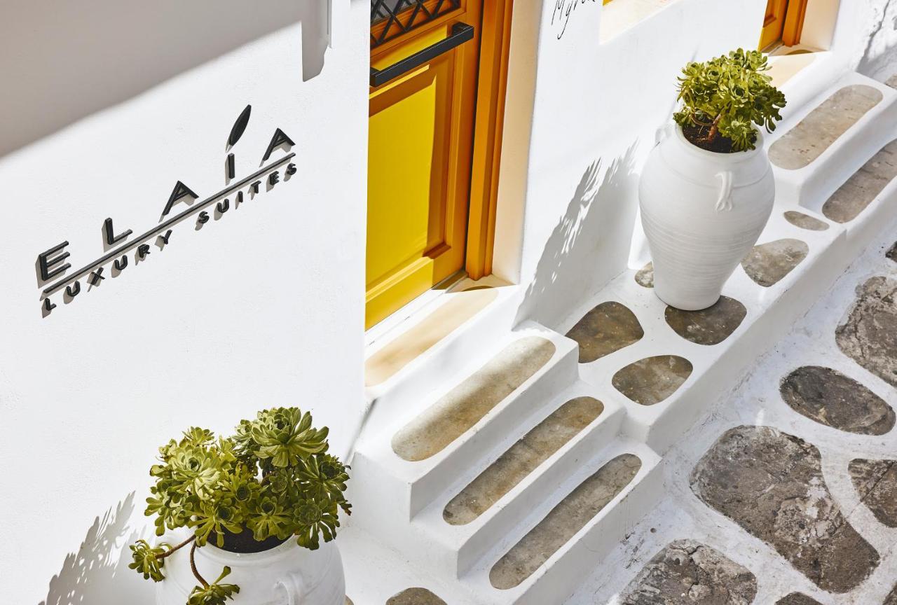 Elaia Luxury Suites Mykonos Mykonos Town Eksteriør bilde