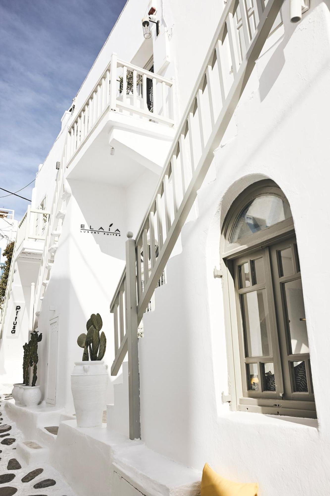 Elaia Luxury Suites Mykonos Mykonos Town Eksteriør bilde
