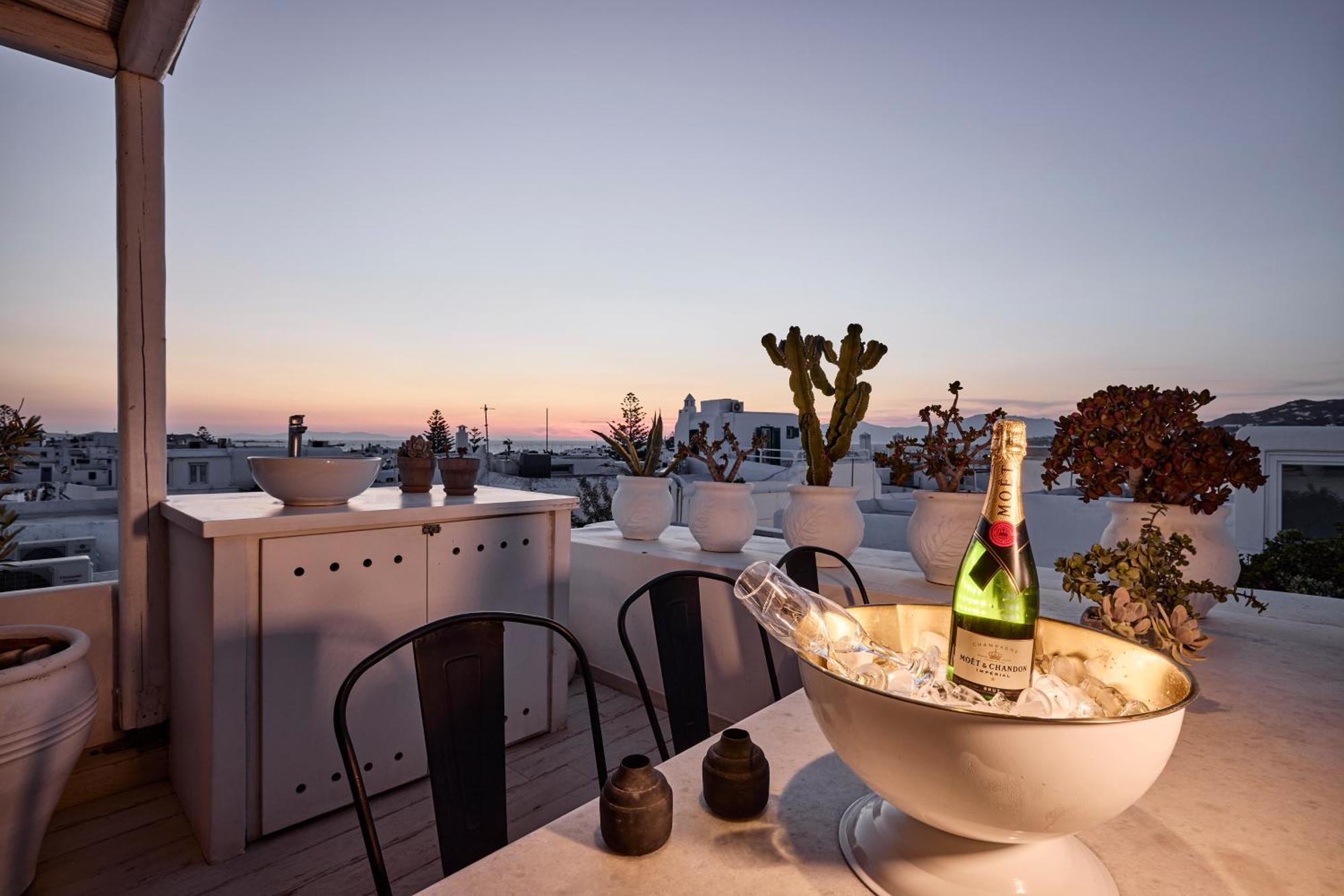 Elaia Luxury Suites Mykonos Mykonos Town Eksteriør bilde
