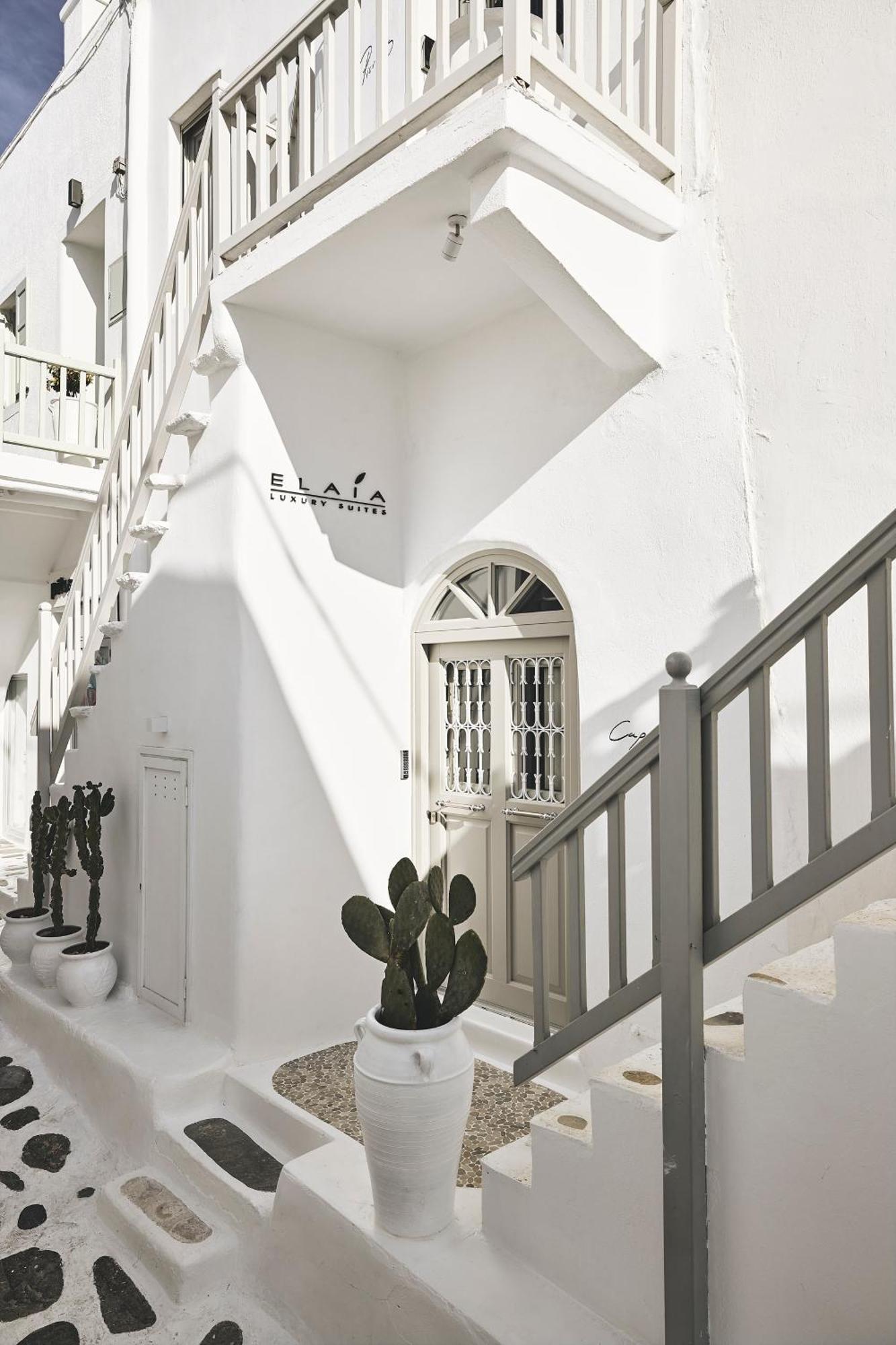 Elaia Luxury Suites Mykonos Mykonos Town Eksteriør bilde